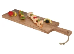 Tapas- Und Schneidebrett Aus Mangoholz 60X17Cm