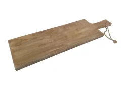 Tapas- Und Schneidebrett Aus Mangoholz 60X17Cm