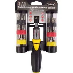 Tas Ratschenschrauber-Bit-Set 38-Teilig