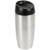 Thermo-Edelstahlbecher Mit Druckknopfsystem 0,4L