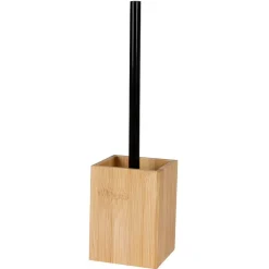 Toilettenburstenhalter Aus Bambusholz Mit Wc-Burste