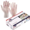 Ulith Vinyl-Einweghandschuhe Puderfrei 100 Stuck Gr. L