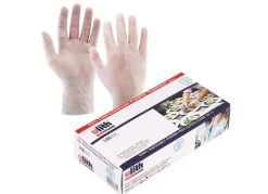 Ulith Vinyl-Einweghandschuhe Puderfrei 100 Stuck Gr. L