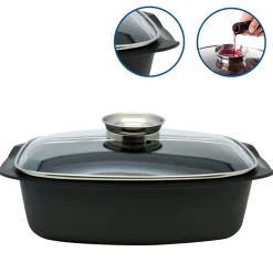 Universalbrater Mit Glasdeckel 4,6L