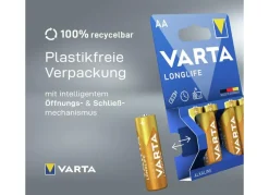Varta Longlife Aaa Lr03 Alkaline Batterien 8Er-Pack