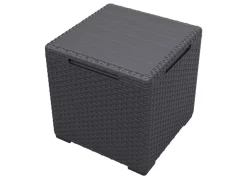 Vigo Aufbewahrungsbox Und Beistelltisch 37X37X37Cm Graphit