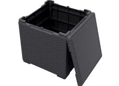 Vigo Aufbewahrungsbox Und Beistelltisch 37X37X37Cm Graphit