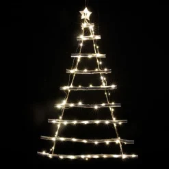 Wandobjekt Weihnachtsbaum Aus Holz 62X90Cm