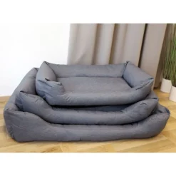 Wasserfestes Hundebett Gr. L 115X70X26Cm Anthrazit