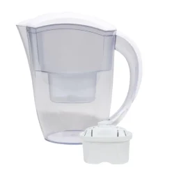 Wasser-Filterkanne Mit Filterkartusche 2,4 Liter Weis