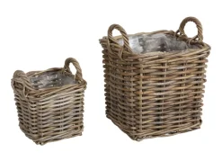 WeidenKörbe Athena 2Er-Set Eckig