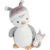 Weihnachtliches Pinguinpaar Aus Magnesia 40Cm