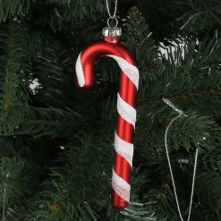 Weihnachtsbaum-Anhanger Zuckerstangen 3Er-Set