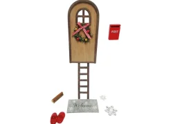 Weihnachtsdeko-Set Wichteltur