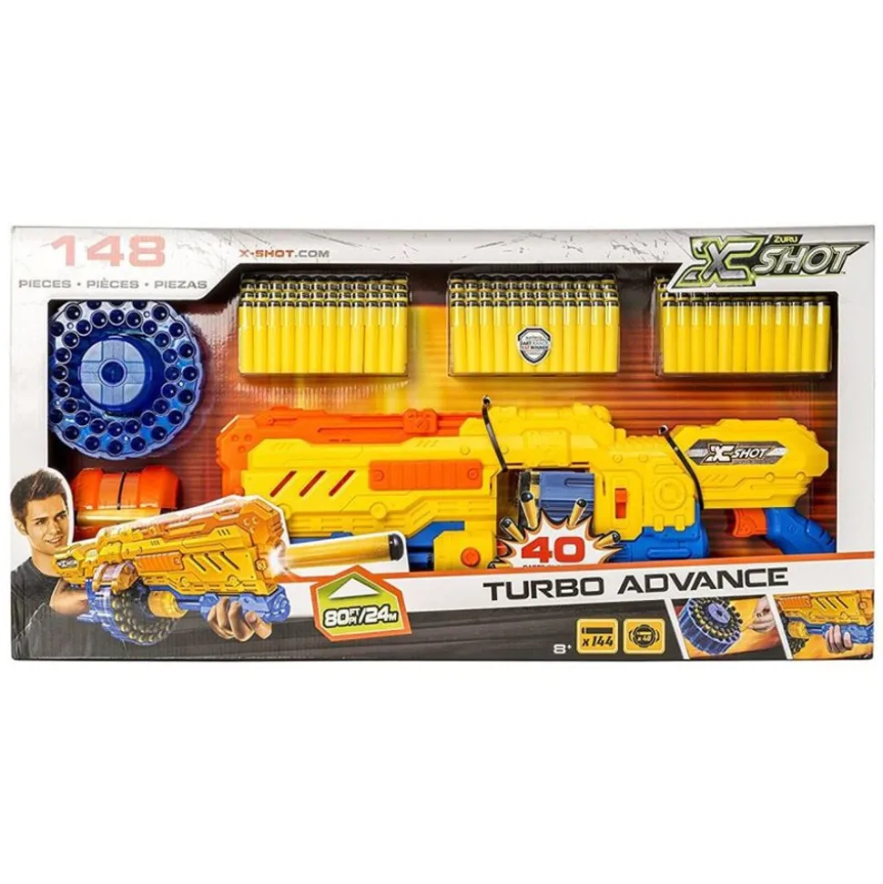 X-Shot Turbo Advance Spielset 148-Teilig